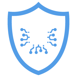 Triden Group Icon - Shield and Lock